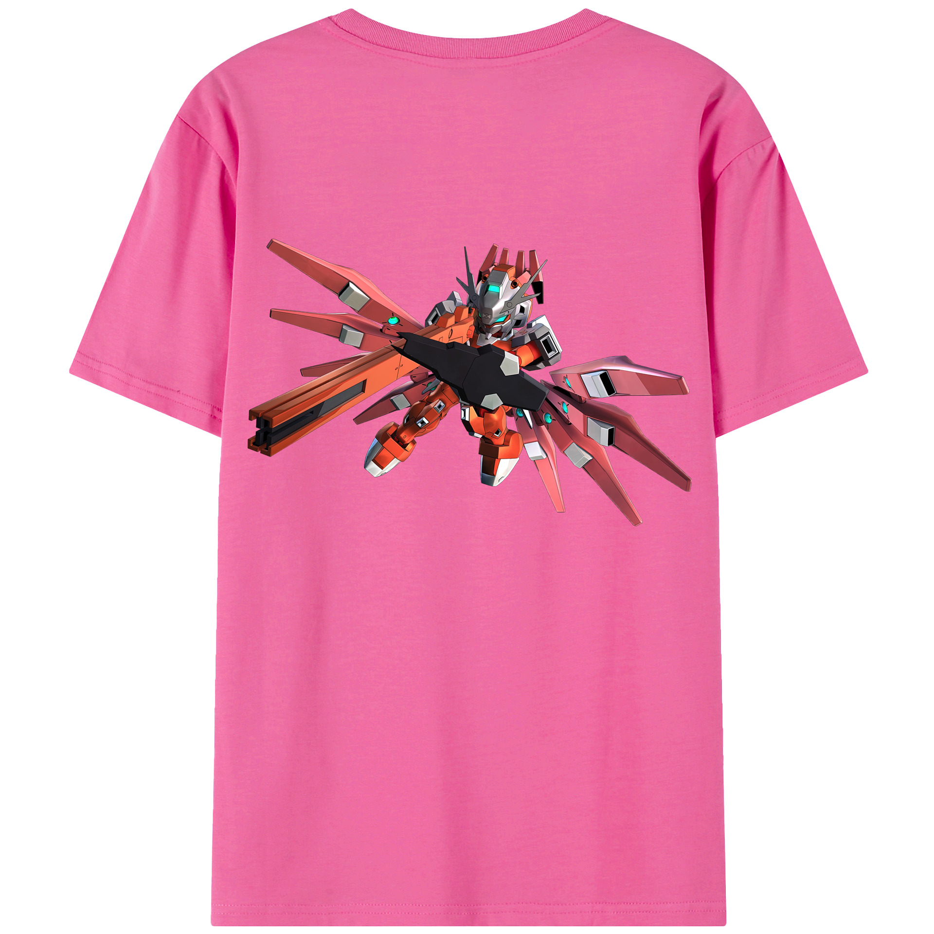 （画像用） 機動戦士ガンダム Mobile Suit Gundam レディース半袖Tシャツ(バックプリント)